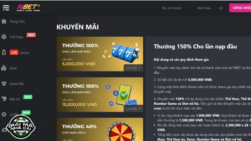 Các khuyến mãi giá trị