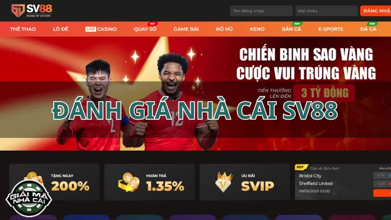 Đánh giá mức độ uy tín của SV88