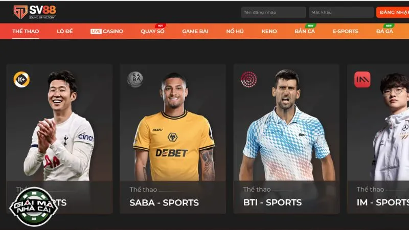 Tổng quan về nhà cái SV88